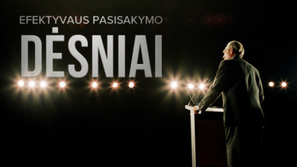 Efektyvaus pasisakymo (prezentavimo) dėsniai
